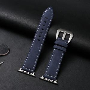 TEMU 텍스처 빈티지 스타일 애플워치 시계 밴드 (모델 10~3, 울트라 및 SE 2 포함), 인조 가죽 소재, 38mm~49mm 다양한 사이즈에 적합