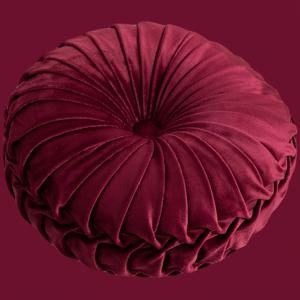 TEMU 원형 스타일리시 북유럽 디자인 휠 베개 1개입. 베이 윈도우의 소파 또는 futon 쿠션에 완벽합니다. 이 호박 모양의 쿠션은 침실 또는 거실의 홈 데코에 이상적입니다.