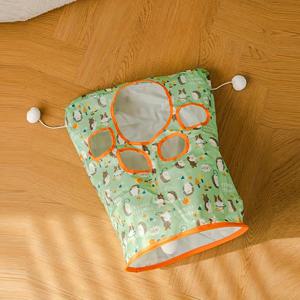 TEMU 고양이 놀이 터널, 이스터 고양이 굴 가방, 실내용 고양이 구멍 가방 