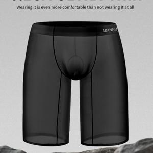 TEMU 남성 투명 고탄력 사이클링 반바지 | 편안하고 통기성이 좋으며, 롤링 방지 기능, 세탁기 사용 가능, 산악 자전거 및 장거리 라이딩에 적합, 봄/여름에 이상적