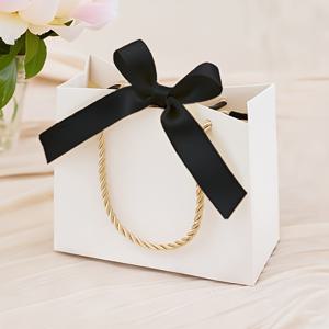 TEMU 20개입 - 리본이 달린 우아한 선물용 상자, 결혼식·생일·발렌타인데이·어버이날에 완벽한! 신부들의 친구와 함께하는 파티나 웨딩 기념품으로 딱!