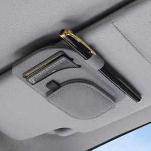 TEMU 멀티 기능 카드 보관 자석 안경 클립, 네 가지 색상 제공