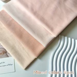 TEMU 4개입 부드럽고 편안한 인형 제작용 원단, 라이트 브라운, 다크 브라운 - 자수 및 재봉에 적합, 공예 및 프로젝트에 이상적, 공예 용품|부드러운 원단|재봉 원단, 공예용 원단