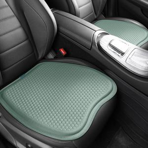 TEMU 미끄럼 방지 벌집 겔 차량용 시트 쿠션, 쿨 겔 엉덩이 패드