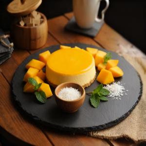 TEMU 2개 세트 저렴한 원형 검은색 스톤 접시, 치즈 보드, 천연석 치즈 플래터, 스시 접시, 스톤 고기 트레이, 고기, 과일, 크래커에 적합, 주방 식사, 파티 식기 추가, 스시 , 우아한 식사