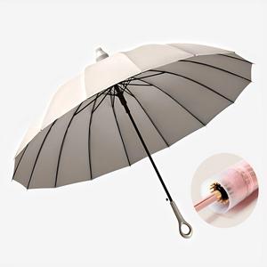 TEMU 튼튼한 16살 물받이 캡커버 자동 장우산
