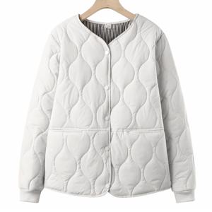 TEMU 여성용 경량 빅 사이즈 퀼팅 패딩 보온 재킷