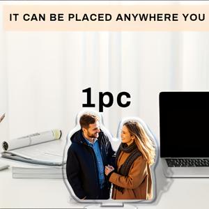 TEMU 2D 평면, 맞춤형 애완동물/만화/캐릭터 아크릴 플라크 - 이름/텍스트/의상 추가, 레트로 팝 아트 스탠드형 피규어, 홈, 오피스, 게임 데스크용 - 내구성 있는 팬 선물 (레이저 없음, 불규칙한 모양) - 애완동물 애호가 및 애니메이션/만화 팬 수집품, 2D 평면