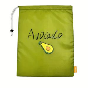 TEMU 재사용 가능한 보관 용기, 야채 및 샐러드에 적합—냉장고에서 과일 및 양상추를 신선하게 보관—냉장고용 충격 방지 보관, 과육이 익는 것을 방지하는 드로스트링 포함, 가볍고 편리하며 세척 가능