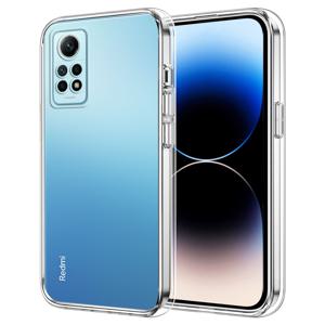 TEMU 휴대폰 케이스 - Redmi Note 12 Pro 4G용 충격 방지 범퍼 케이스, 긁힘 방지 투명 뒷면