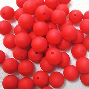 TEMU 45개 실리콘 비즈 세트 - 다양한 색상, 15mm & 12mm - DIY 키체인, 목걸이, 주얼리 제작에 이상적