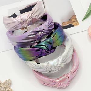 TEMU 여성용 반짝이는 시퀸 글리터 그라데이션 헤어밴드 5개 세트 - 파티, 웨딩, 프롬, 데일리웨어에 적합한 우아한 멀티컬러 (투명)