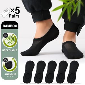 TEMU 남성용 봄/여름 메쉬 통기성 양말 5팩, 미끄럼 방지 크루 보트 양말, 고탄력 및 수분 흡수, 고품질 남성용 보트 양말, 남성용 여름 투명 발가락 양말, 여성용 일회용 양말, 재미있는 양말, 남성용 노쇼 양말, 수분 흡수 양말, 노쇼 양말, 무봉제 양말, 편안한 착용감, 부드러운 원단 양말, 남성용 노쇼 양말, 여행용 양말, 사무실용