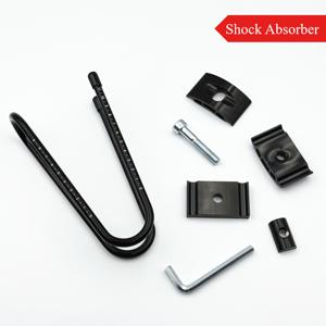 TEMU 1개 자전거 안장 쇼크 업소버 - 고강도 스테인리스 스틸, 높이 조절 가능한 안장 쿠션, 간편 설치, 로드/산악/접이식 자전거용 필수 사이클링 액세서리 | 편안한 라이딩 | 안장 시트포스트 커넥터