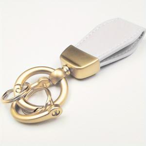 TEMU 맞춤형 이니셜 PU 가죽 키체인 - 아연 합금 키링 & 안전 후크, 내구성 있는 우아한 키 태그 (커스텀 모노그램 글자 K)