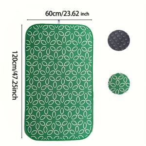 TEMU 휴대용 접이식 다리미판 & 다리미 매트 - 컴팩트 여행용 스팀 패드, 비즈니스, RV 적합 - 공간절약형 옷 다림질, 풀사이즈 다리미판 불필요