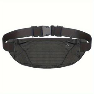 TEMU 여성용 초경량 허리팩 - 안전한 물병 홀더, 핸즈프리 하이킹 & 트레이닝 벨트백, 지퍼 클로저, 마카롱 컬러 디자인, 헬스장, 출퇴근, 야외 활동용 - 다기능 골반 지원