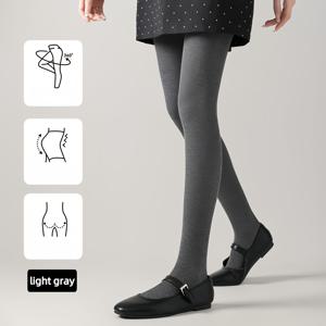 TEMU 싱글팩 여성용 봄 고탄력 타이츠, 클래식 스타일 슬림 레깅스, 약 130g, 하이웨이스트 디자인, 데일리 출근 및 파티웨어에 적합