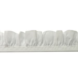 TEMU 5Cm 단면 러플 탄성 레이스 밴드, 탄성 밴드 재봉에 적합 - 란제리, 스커트 밑단, 커프스, 수영복 및 기타 레이스 응용에 사용 가능