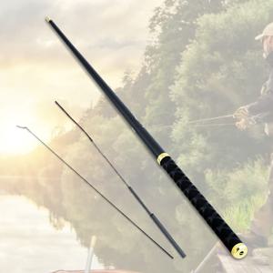 TEMU 2.7M-10M 카본 초경량 초경직 짧은 섹션 스트림 낚싯대 (첫 3섹션 + 팁 포함)