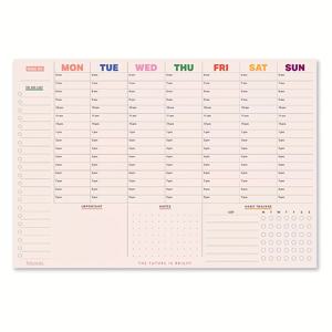 TEMU 1개입 주간 플래너 / 50매 / 일일 / 시간별 플래너 / 자가 플래너, 플래너, 자가 관리, 개인 정리용으로 적합