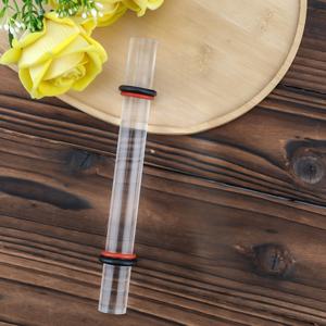 TEMU 두께 조절 링 포함 투명 아크릴 클레이 롤러 5개 세트, 토기, 조각, 점토 성형, 세라믹 공예, DIY 수공예품, 도예 도구, 세라믹 예술 프로젝트용 견고한 아크릴 폴리머 클레이 롤러 스틱, 예술가 및 취미가용 점토 모델링 도구