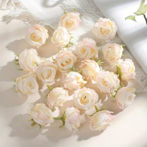 TEMU 30개 리얼리스틱 장미 꽃머리와 꽃봉오리 DIY 세트, 케이크 장식, 화환 재료, 축제 및 생일 파티 장식, 신부 손목 꽃, 홈 플라워 샵, 플로럴 아트 재료, 발렌타인데이 선물, 새해 장식