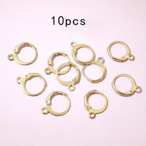 TEMU 10개입 스테인리스 스틸 컬러 보존 O자형 귀걸이 고리, 핸드메이드 귀걸이 및 추가용 오픈 링 라운드 링 귀걸이, 주얼리, 공예 및 재봉 용품 제작에 적합 > 비즈 추가