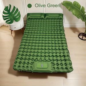 TEMU 더블 야외 캠핑 팽창식 침낭, 팽창식 침낭, 텐트 침대 매트, TPU 팽창식 침대