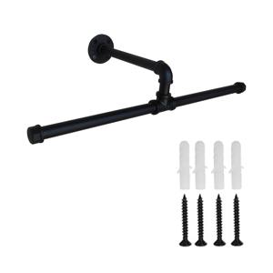 TEMU T자형 빈티지 옷걸이, 창의적인 가정용 의류 보관대, 상점 쇼윈도 진열대, 벽걸이형 파이프 행거, 튼튼하고 내구성 있는 건조대