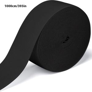 TEMU 스트레치 탄성 밴드, 가발용 탄성 밴드, 11야드 고탄성 니트 스풀 바지 허리밴드 의류 공예 DIY용, 다용도 의류 액세서리 및 공예용 스풀