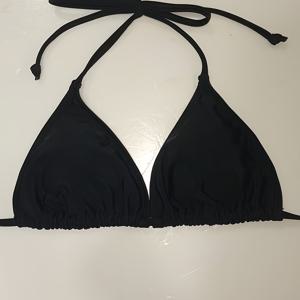 TEMU 단색 삼각형 비키니, 홀터넥 브이넥 타이백 컷아웃 하이컷 사이드 타이 수영복, 여성 의류 및 애파렐