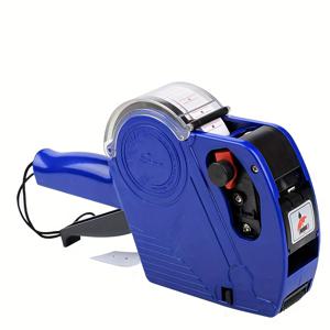 TEMU MX-5500 휴대용 가격 라벨 건, 8자리 수동 가격 설정기 - 소매점, 창고, 물류 및 매장용