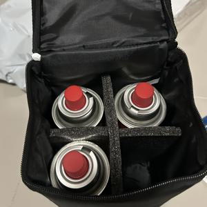 TEMU 야외 캠핑 가스 탱크 보관 | 긴 가스 실린더 보관, 휴대용 맥주컵, 나일론 소재, 캠핑 램프 휴대