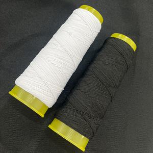 TEMU 2롤 - 얇고 튼튼한 0.5mm 초미세 라운드 봉제 밴드, 재봉틀용 - 블랙/화이트 - 의류 제작, 헴밍, 홈 데코에 이상적 - 산업 및 가정용 재봉틀 호환 가능, 재봉 액세서리