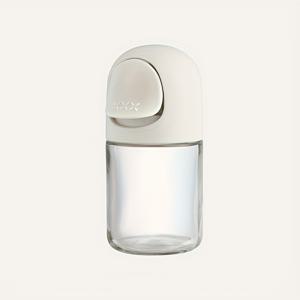 TEMU 정밀 디스펜서가 있는 유리 향신료 용기 - 푸시 버튼 조절 가능한 양념통, 방습 밀봉 - 소금, 후추, 허브용 투명 계량컵 - 컴팩트 주방 정리함 - 홈쿡 & 프로 셰프를 위한 이상적인 선물, 요리 필수품, 고품질 뚜껑, 현대식 주방 도구