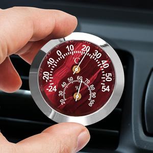 TEMU 차량/차량 내부용, 기계식 온도 표시기, 산업 측정 장치, 온도계, 온도 감지, 차량용 측정 장치, 자동차 온도계, 실내 및 실외 사용에 적합, 녹색, 검은색, 파란색, 빨간색, 습도계, 자동차량용 온도계, 휴대용 온습도계, 수분 측정기, 온도 측정기, 디지털 온도계