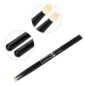 TEMU 5A 드럼스틱, 재즈 컬러 드럼스틱, 무대 공연용 드럼 망치질대 - 전문가용 연습 및 공연용 드럼스틱 한 쌍