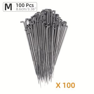 TEMU DIY 공예 바느질용 찌르기 바늘 100개 세트 S/M/L 사이즈 울 펠팅 다리미바늘 펠트 도구 키트, 초보자용 니들 펠팅, 필요한 사이즈 선택