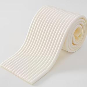 TEMU 접착식 충돌방지 스트립, 두꺼운 모서리 보호대, 창틀, 헤드보드 충돌방지 소프트 헤드, 스펀지 폼 모서리 벽스티커, 길이 2미터 x 20센티미터