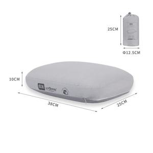 TEMU 아웃도어 캠핑 메모리폼 베개 , 휴대용 목 받침 야외 캠핑 베개 1개 야외 캠핑 베개 1개 , 3D 와이드 자충 베개 에어 폼 쿠션,메모리폼 여행용 베개