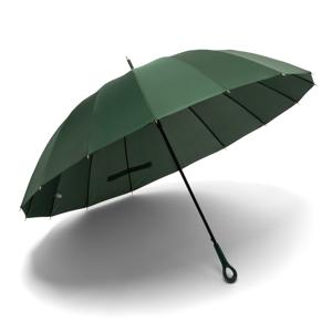 TEMU 파스텔 16K 고리형 그립핸들 장우산, 원터치버튼, 방수 암막코팅 자외선차단, 16살 튼튼한 프레임 컬러풀 디자인, 여성 여자 패션 양우산