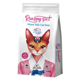 TEMU 대용량 고양이 두부모래 극세입자 혼합형 1.5mm