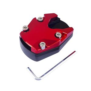 TEMU 혼다 PCX125 PCX150 PCX160 ADV150 ADV160 킥스탠드 확장 패드 미끄럼 방지 사이드 스탠드 연장 알루미늄 모토 액세서리