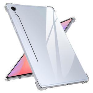 TEMU 삼성 갤럭시 탭 S10 Lite/S10 FE/S9 FE 10.9인치 투명 보호 케이스, 변색 방지, 충격 방지 디자인, 슬림 소프트 TPU 범퍼 (클리어)