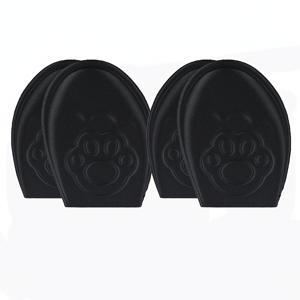 TEMU 신발 사이즈 조절 도구, 남녀 공용 스포츠화, 4개/2쌍 라운드 토 앞발 패드, 여성 및 남성용 두꺼운 하프 사이즈 인솔