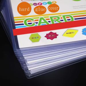 TEMU 20개 PVC A5 하드 플라스틱 슬리브. A5 문서 보호용 디스플레이 백. 스타 포스터, 사진, 작은 상 등을 보관하기 위한 투명 플라스틱 ID 홀더