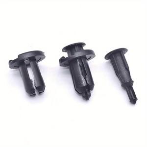 TEMU 200개 10mm 플라스틱 푸시 리벳 패스너, 범퍼 핀 자동차 클립 플라스틱 패스너 키트, 일반적으로 사용되는 사이즈 자동 핀 리벳, 범용 플라스틱 팬넬 머드가드 클립