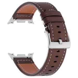 TEMU 삼성 8/8 클래식 호환 스트랩 - 합성 가죽 스트랩, 삼성 워치 8/8 클래식 스마트워치용, 남녀공용 밴드, 손목 스트랩