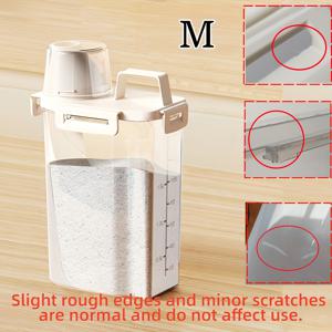 TEMU 세탁 세제용 투명 플라스틱 용기 1개 (계량컵 뚜껑 포함) - 가정용으로 적합한 대용량 밀폐형 디스펜서, 내구성이 뛰어난 플라스틱 재질, 용량 스케일, 세탁실 또는 욕실에서 세제 분배에 이상적